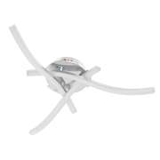Modem LED 3 Light Ceiling Lights Satin