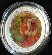 Canada: 2012 50 cent Cu-Ni Santa