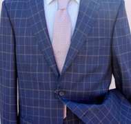 New Arrival 2-Button Comfort Fit, Wool & Cashmere Suit