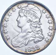 1832 Capped Bust Half Dollar