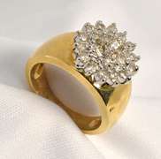 Classic 1 Ct. Diamond Cluster