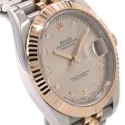 Rolex Datejust Two Tone 41mm Rose Gold Watch