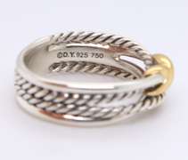 David Yurman X Cross over Ring