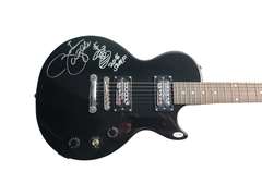 Zakk Wylde Autographed Gibson Epiphone Guitar w added Sketch