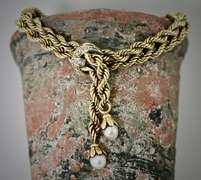 Wonderful Heavy Vintage 14K Rope Bracelet