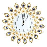 38x38cm Vintage Wall Clock Large Diamond Metal