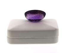 Large Oval Shaped Amethyst Stone, 177.58ct