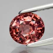Rare high end 1.12ct padparadsca Malaya Garnet