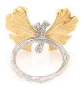 Micheal Aram Diamnd Butterfly Gingko Ring