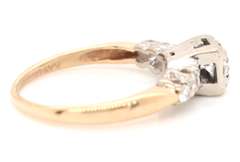 Vintage Yellow Gold Diamond Engagement Ring