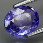 Top cornflower blue 1.75ct Ceylon Sapphire with VS clarity