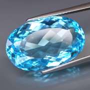 Bright! 18.73ct VS clarity Swiss Blue Topaz