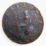 Rare 1806 George III Half Cent Coin