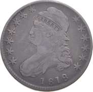 1818 Capped Bust Half Dollar - O-110 R4