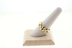 Beautiful Handmade Italian 14k Gold Cable Chain Ring