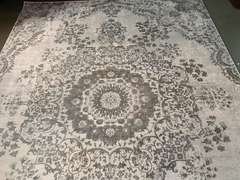 MARVELOUS VINTAGE REPRO DESIGN RUG 8X11