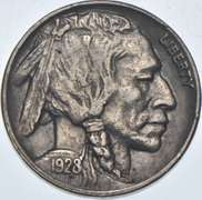 1928-D Indian Head Buffalo Nickel