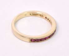 Ravishing Ruby Ring in 14K Yellow Gold