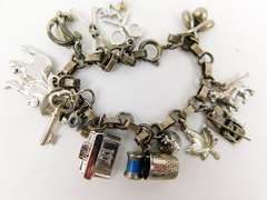 Vintage Sterling Charm Bracelet