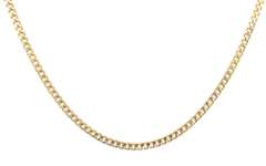 Popular Yellow Gold Chain Necklace