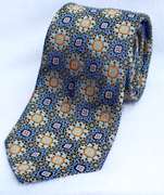 Fine Quality Italian Hand Made Silk Tie By Galante