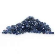 Multi-hue 6.21ct natural blue Sapphire set