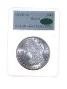 MS64 1882-S Morgan Silver Dollar - CAC - Graded PCGS