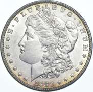 1880-O Morgan Silver Dollar - Toned