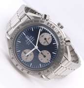Vintage Omega Speedmaster Reduced Limited Edition Automatic Blue Dial Watch