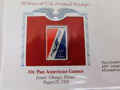 4 - 50 Years of U.S. Air Mail Stamps Covers