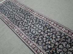 Handmade Kashan Design Runner 2.6x12.1