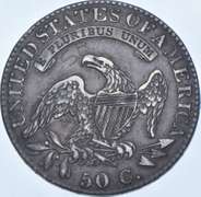 1822 Capped Bust Half Dollar