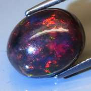 What? Yes! 3.95ct full body flashing Black Opal