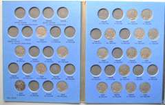 Partial Full Date Buffalo Nickel Set 1913-38