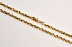 Popular Diamond Cut Rope Necklace