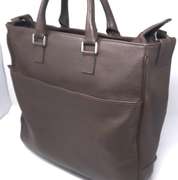 Tiffany & Co Brown Leather Tote Handbag
