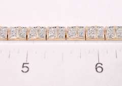 Gold Plated Bracelet in Sterling Silver