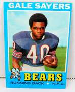 Gale Sayers 1971 Topps Football Card, #150
