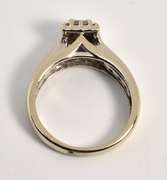 Contemporary WG Diamond Ring