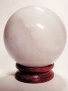 Beautiful 1,360ct highly polished Calcite sphere