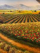 Textured Italian Style Landscape