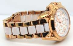 Micheal Kors Bradshaw Chronograph White Dial Watch