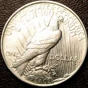1923 Peace Dollar BU