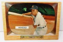 Minnie Minosa 1955 Bowman Baseball Card