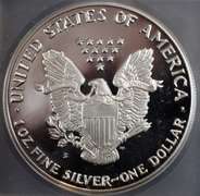 1989-S Proof Silver Eagle ICG PR70 DCAM