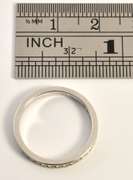 Delicate Yellow Sapphire WG Band