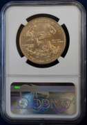 2020 $50 American Gold Eagle 1 oz NGC MS 70 Don Everhart Signed