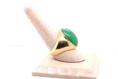 14kt Yellow Gold Emerald Ring