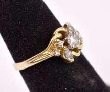 Fabulous Diamond Ring in 14K Yellow Gold