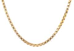 Strong 18kt Box Link Chain Necklace